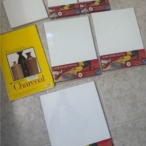 Strathmore Charcoal Paper and Canvas Set